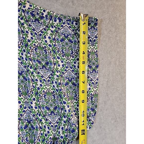 BODEN Jersey Maxi Dress Size US 16-18R Floral V Neck Smock Waist Pockets Stretch - Picture 7 of 15